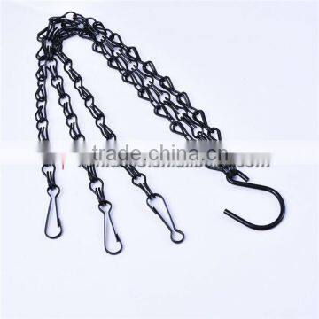 High Quality Wrought Thick Iron Chain For Flower Basket photo-2