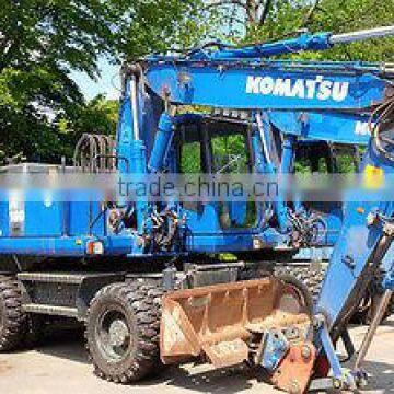 USED MACHINERIES - KOMATSU PW180 MOBILE EXCAVATOR (6957)