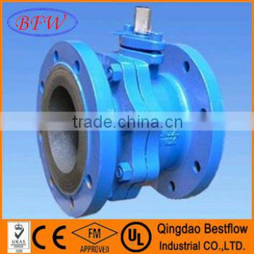 Flanged PN16 Cast Iron Ball Valve