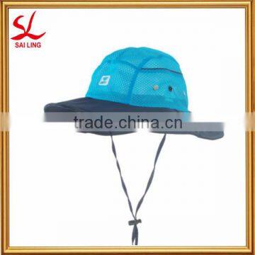 Quick-dry Cool Sweat-wicking Factory Outdoor Caps Bucket Fishing Hats With String photo-2