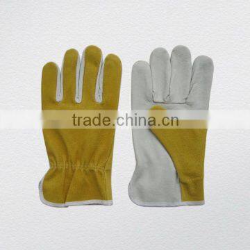 pig grain palm split back driver glove