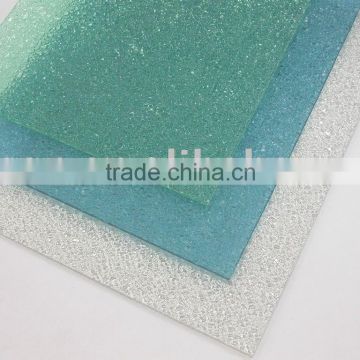 green polycarbonate embossed sheet for factory lighting