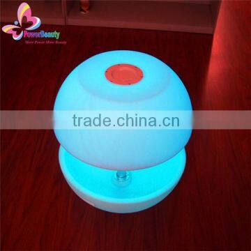 Led light Bluetooth speaker Hi-Fi bucket speaker surpport TF card aux FM Mic wireless speaker