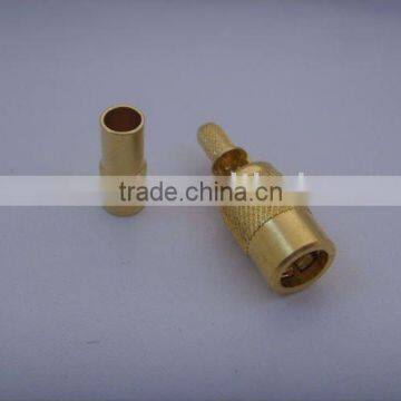 75 ohms cable type Soldering contact and crimp body SMB connector male and female for cable and pcb 14