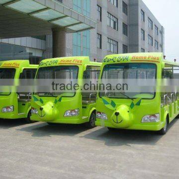 Wholesale 19 seats electric passenger bus 48v 6.3kw