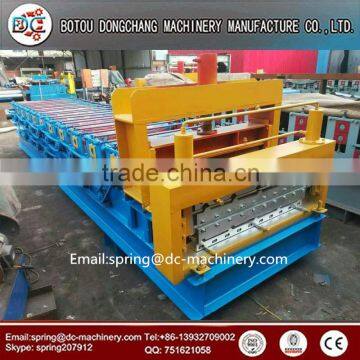 Good quality iron roofing sheet roll forming machine on sale