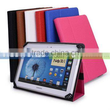 Vigo Universal Book Style Cover Case with Built-in Stand [Accord Series] For Ausus Vivo Tab Smart ME400 Tablet