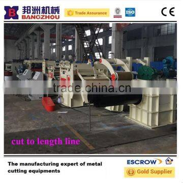 Aluminium Coil Leveling And Cutting Machine