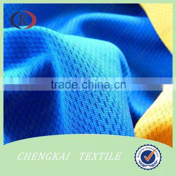 100% polyester fabric wholesale of bird eye jersey fabric