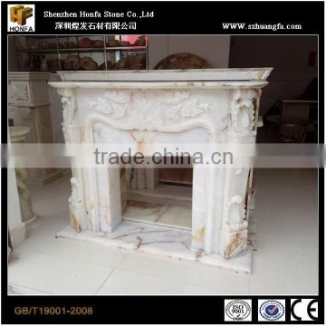 cast stone fireplace mantels