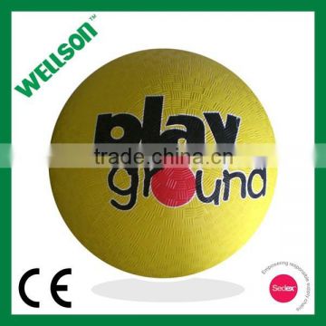 Crazy sell low price rubber playground ball