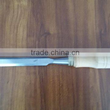 Thai Type Firmer Chisel W/Wooden Handle