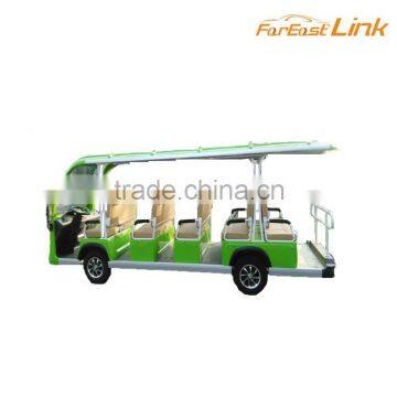 L114 14 seats Electric Tourism/School Bus and cheapest price electric sighseeing bus