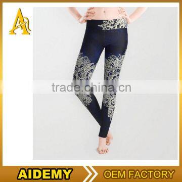 New OEM Women Leggings Colorful Compression Pants, Wholesale Women Yoga Pants