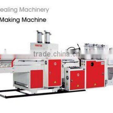 Full Automatic T-shirt Bag Making Machine (T-shirt bag complete line)