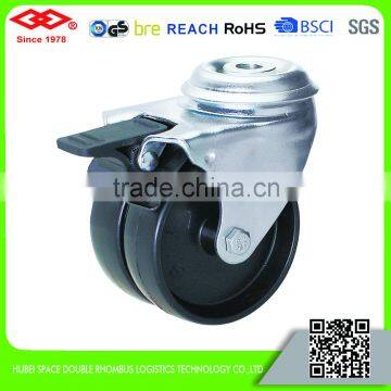 Low Cost High Quality plastic double wheel casters