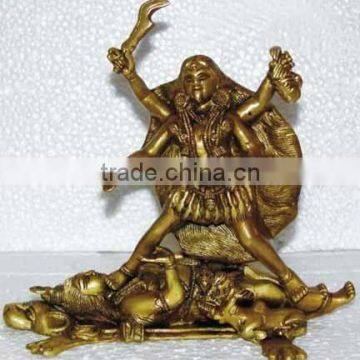 Brass Kaali Statue , Hindu God Statue