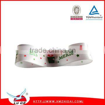 Christmas Stripe Printed Grosgrain Ribbons Wholesale photo-3