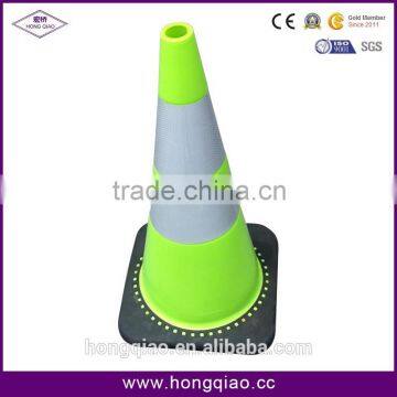 Multicolor PVC Reflective Traffic Cone Green