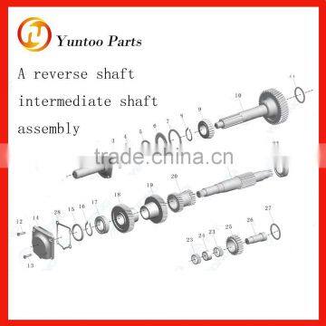 A reverse shaft intermediate shaft assembly 1701-02338-03 Transmission parts