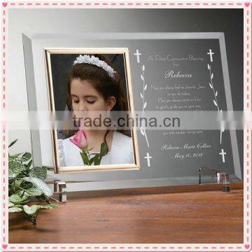 Personalized Glass Laser Picture Frame For Birthday Gift