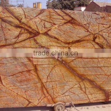 Golden Red Marble