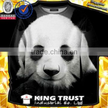 new model mens t-shirt custom wholesale 3D knit sweater from China supplier