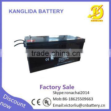 Kanglida 12v 200ah Vrla Deep Cycle Gel Inverter Battery for Solar System photo-3