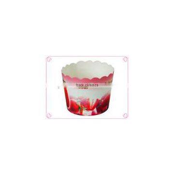 2015 Hot-selling Mechanism Disposable Paper Bakeware Cake Muffin Paper Baking Cup With Food Grade PE Coated Paper