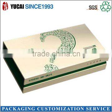 Wholesale Customized Book style Gray board Tea Box