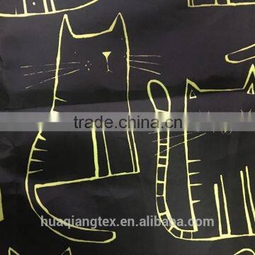 Cute Cartoon Cat Print Animal Print Baby Fabric for Children Winter Jacket photo-3