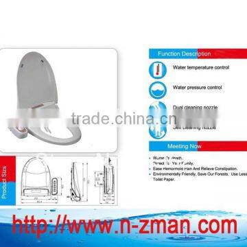 Non-electric Bidet Washlet Seat Attachment