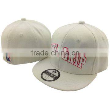 High quality fashion custom 100% cotton material flex fit baby snapbacks hat flat bill