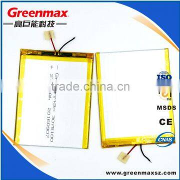 china manufacturer 3.7v lithium polymer battery 453030