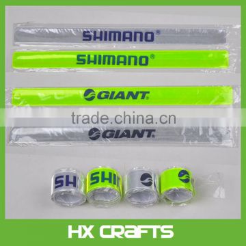 High-Viz Kids Reflective Slap Snap Bands Fluorescent Safety Straps