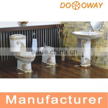 Hot Sales Bathroom Ceramic Bisque Ware Toilet Basin Bidet D8001