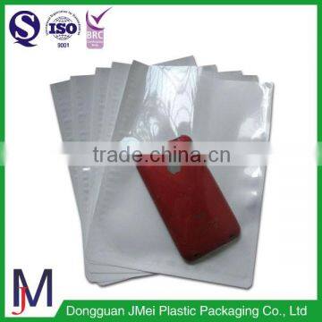 China supplier long lift-span 3 side heat sealing poly mailer lp envelop bag for apple mobile phone packaging