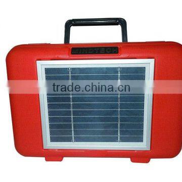portable solar emergency light car charger