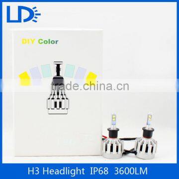 Car Accessories Light Waterproof IP68 H1 H3 H7 H11 H3 H4 Car Head Light