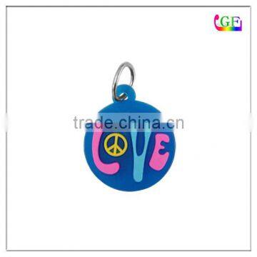 Custom DISC Soft Rubber PVC charms