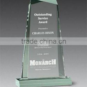 Engraved acrylic awards and trophies