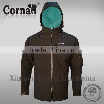 Outdoor activity softshell waterproof european fashion winter coats