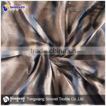 100% Polyester Painting Velour Fabric For Sofa