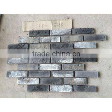 Rustic sound insulation white cement construction building materials indoor stone wall with wall paper pice