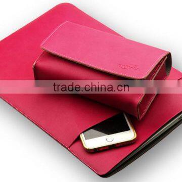 Hot Leather Laptop Sleeve Case For MacBook Air 11",AIR 13",Retina 12,13.3,15.4 Inch,Case For Laptop Bag photo-3