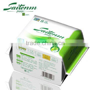 Biodegradable Corn and Bamboo Fiber Sanitary Napkins