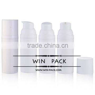 WY0136 top selling PP bottle, white PP airless bottle,30ml,50ml airless bottle