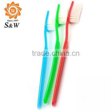 Natural Plastic Silicone Wooden Long Handle Bath Brush