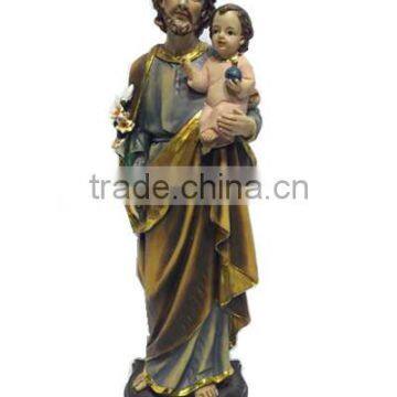 2016 Factory Jesus polyresin the father and son religious statue baby Jesus figurine