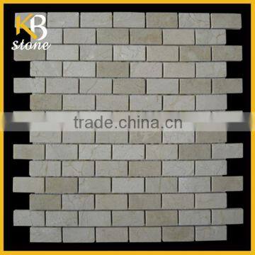 Cheap beige polished marble tile for floor and wall